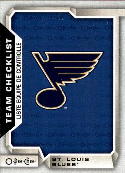 2018-19 O-Pee-Chee #581 St. Louis Blues Front