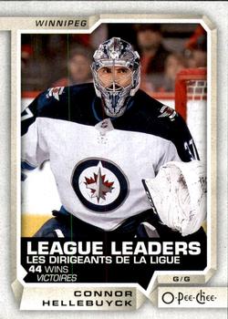 2018-19 O-Pee-Chee #594 Connor Hellebuyck Front