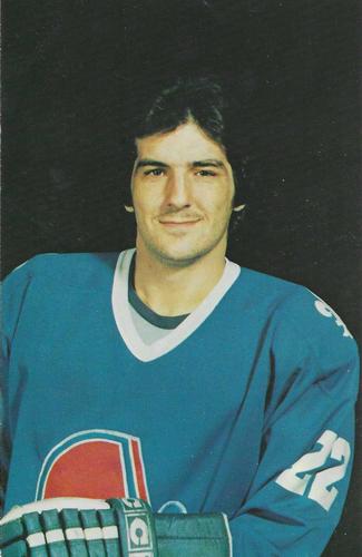 1981-82 Quebec Nordiques Postcards #NNO Mario Marois Front