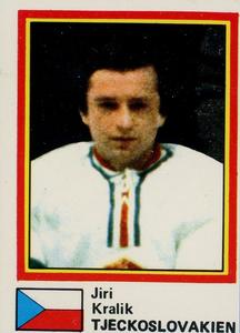 1981 Semic Hockey VM (Swedish) Stickers #55 Jiri Kralik Front