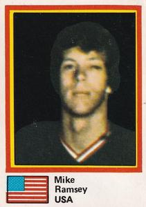 1981 Semic Hockey VM (Swedish) Stickers #94 Mike Ramsey Front