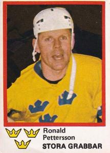 1981 Semic Hockey VM (Swedish) Stickers #126 Ronald Pettersson Front