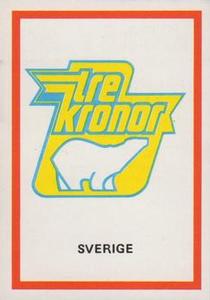 1981 Semic Hockey VM (Swedish) Stickers #128 Sweden Front