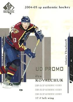 2004-05 SP Authentic - UD Promos #5 Ilya Kovalchuk Front