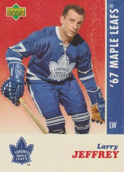 2007 Upper Deck 1967 Toronto Maple Leafs #12 Larry Jeffrey Front