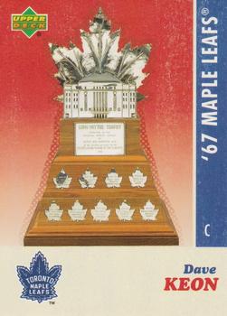 2007 Upper Deck 1967 Toronto Maple Leafs #14 Dave Keon Front