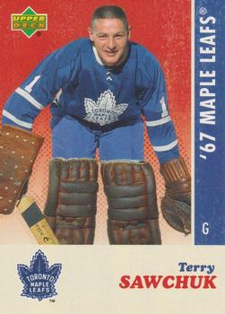 2007 Upper Deck 1967 Toronto Maple Leafs #22 Terry Sawchuk Front