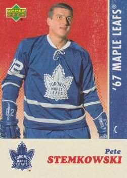 2007 Upper Deck 1967 Toronto Maple Leafs #26 Pete Stemkowski Front