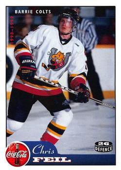 1998-99 Coca-Cola Barrie Colts (OHL) #NNO Chris Feil Front