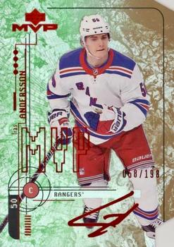 2018-19 Upper Deck MVP - 20th Anniversary Colors & Contours #92 Lias Andersson Front