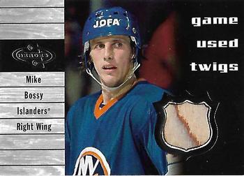 2000-01 Upper Deck Heroes - Game-Used Twigs Canadian #T-C3 Mike Bossy Front