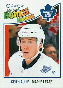 2011-12 O-Pee-Chee - 2010-11 O-Pee-Chee Rookie Update Blank Back #NNO Keith Aulie Front