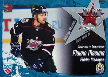 2012 Sereal KHL All Star Collection #26 Mikko Mäenpää Front
