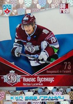 2012 Sereal KHL All Star Collection - Without Borders #BGR-008 Niclas Lucenius Front