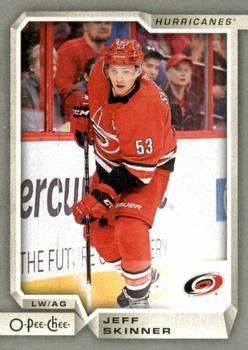 2018-19 O-Pee-Chee - Silver #18 Jeff Skinner Front