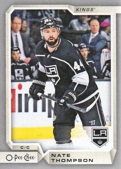 2018-19 O-Pee-Chee - Silver #166 Nate Thompson Front