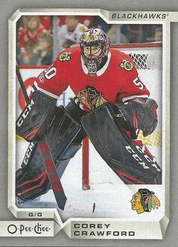 2018-19 O-Pee-Chee - Silver #180 Corey Crawford Front