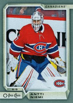2018-19 O-Pee-Chee - Silver #240 Antti Niemi Front