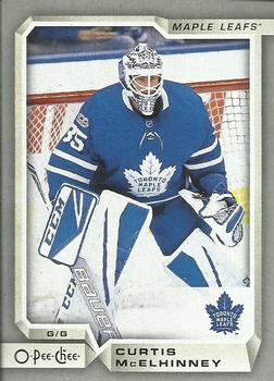 2018-19 O-Pee-Chee - Silver #317 Curtis McElhinney Front