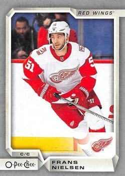 2018-19 O-Pee-Chee - Silver #461 Frans Nielsen Front