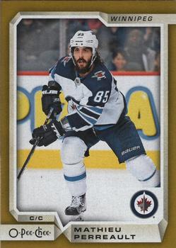 2018-19 O-Pee-Chee - Gold Border Glossy #287 Mathieu Perreault Front