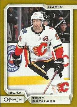 2018-19 O-Pee-Chee - Gold Border Glossy #387 Troy Brouwer Front