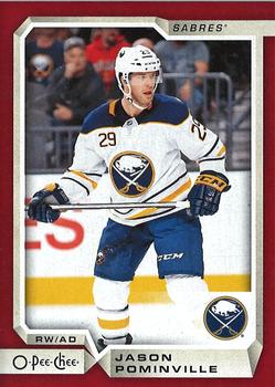 2018-19 O-Pee-Chee - Red #184 Jason Pominville Front