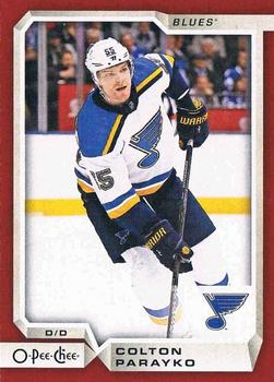 2018-19 O-Pee-Chee - Red #229 Colton Parayko Front
