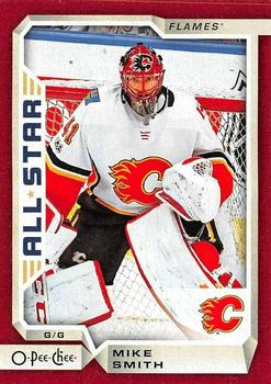 2018-19 O-Pee-Chee - Red #344 Mike Smith Front