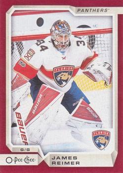 2018-19 O-Pee-Chee - Red #403 James Reimer Front