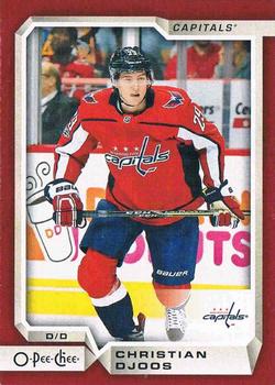2018-19 O-Pee-Chee - Red #447 Christian Djoos Front