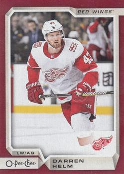 2018-19 O-Pee-Chee - Red #479 Darren Helm Front