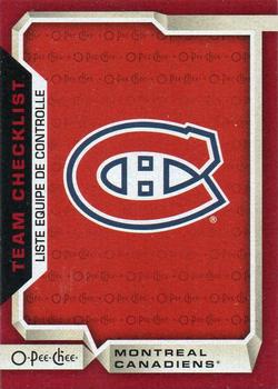 2018-19 O-Pee-Chee - Red #566 Montreal Canadiens Front