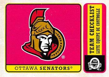 2018-19 O-Pee-Chee - Retro #567 Ottawa Senators Front