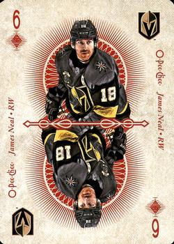 2018-19 O-Pee-Chee - Playing Cards #6♦ James Neal Front