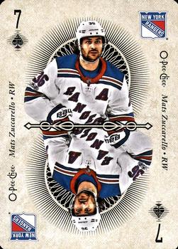 2018-19 O-Pee-Chee - Playing Cards #7♠ Mats Zuccarello Front