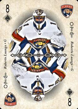 2018-19 O-Pee-Chee - Playing Cards #8♠ Roberto Luongo Front
