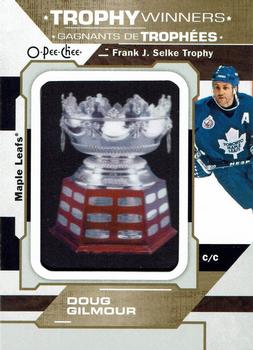 2018-19 O-Pee-Chee - Manufactured Trophy Winners Patches #P-19 Doug Gilmour Front