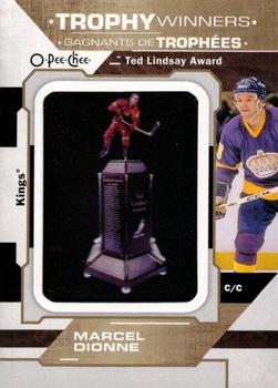 2018-19 O-Pee-Chee - Manufactured Trophy Winners Patches #P-34 Marcel Dionne Front