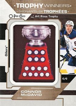 2018-19 O-Pee-Chee - Manufactured Trophy Winners Patches #P-36 Connor McDavid Front
