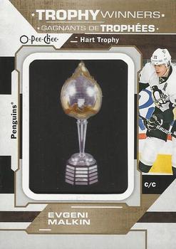 2018-19 O-Pee-Chee - Manufactured Trophy Winners Patches #P-67 Evgeni Malkin Front