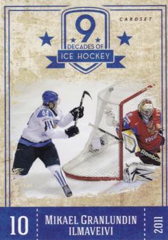 2018-19 Cardset Finland - 9 Decades of Ice Hockey #10 Mikael Granlund Front