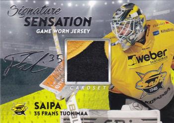 2018-19 Cardset Finland - Signature Sensation GWJ Series 1 Exchange #NNO Frans Tuohimaa Front