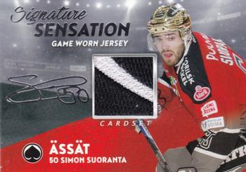 2018-19 Cardset Finland - Signature Sensation GWJ Series 1 Exchange #NNO Simon Suoranta Front