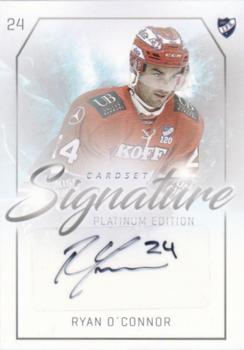2018-19 Cardset Finland - Signature #NNO Ryan O´Connor Front