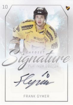 2018-19 Cardset Finland - Signature #NNO Frank Gymer Front