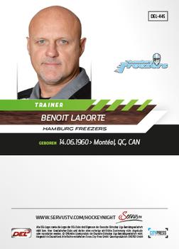 2013-14 Playercards Premium Serie Update (DEL) #445 Benoit Laporte Back