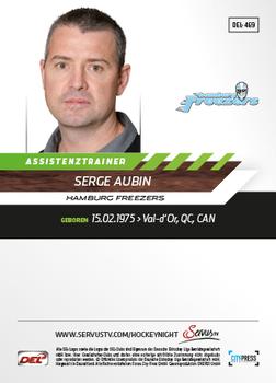 2013-14 Playercards Premium Serie Update (DEL) #469 Serge Aubin Back