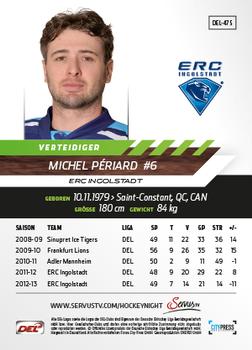 2013-14 Playercards Premium Serie Update (DEL) #475 Michel Periard Back