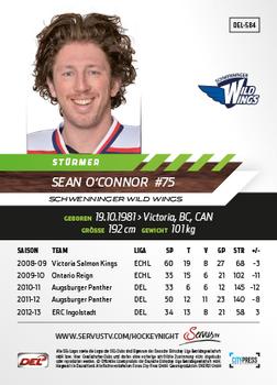 2013-14 Playercards Premium Serie Update (DEL) #584 Sean O'Connor Back